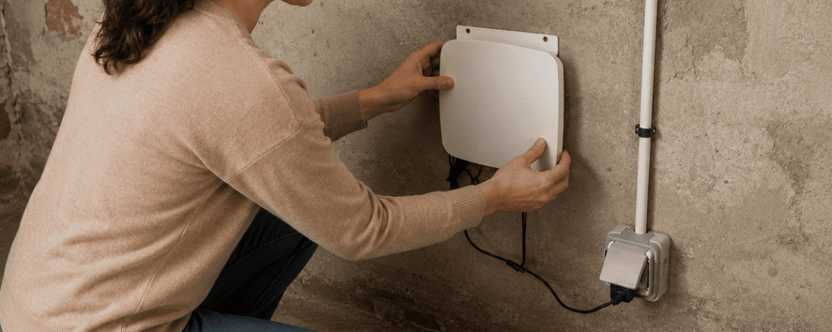 POSE APPAREIL HUMIDITE MUR